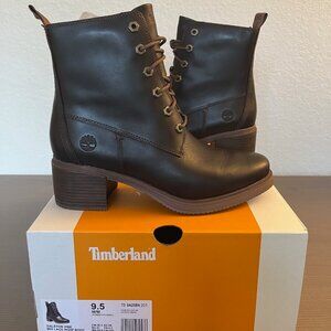 NIB Timberland Women's Dalston Vibe 6-Inch Boots Brown Size 9.5